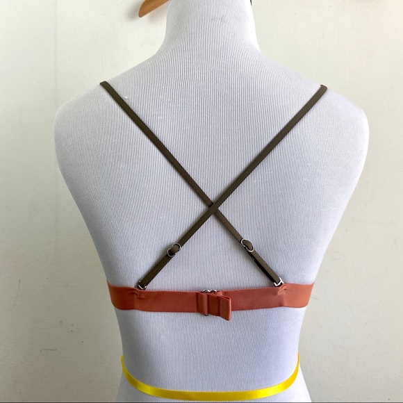 H&M Floral Triangle Bikini Top - Picture 4 of 5